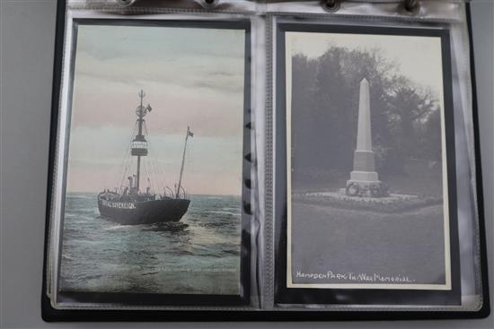 Eastbourne postcards - late Victorian, Edward VII, George V and later,